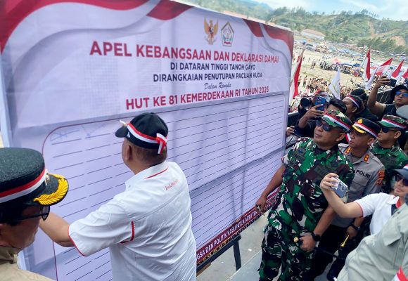 Gayo Bersatu: Puluhan Ribu Warga Aceh Deklarasi Indonesia Damai