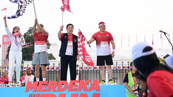Aksi 12 Ribu Peserta Sukseskan Merdeka Run 2026 di Jakarta