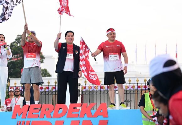 Aksi 12 Ribu Peserta Sukseskan Merdeka Run 2026 di Jakarta
