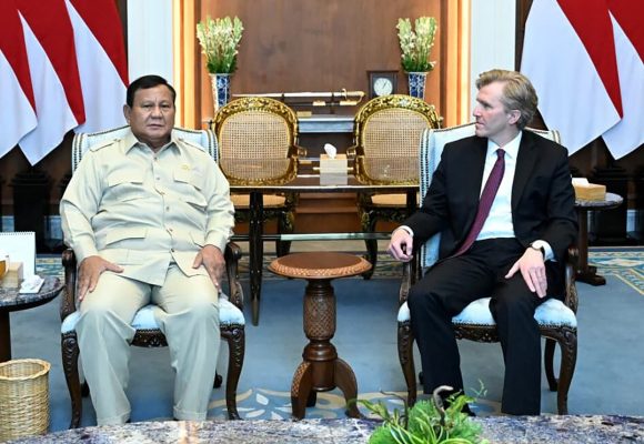Terima Wakil Menteri Perang AS, Presiden Prabowo Perkuat Kemitraan Strategis RI-AS