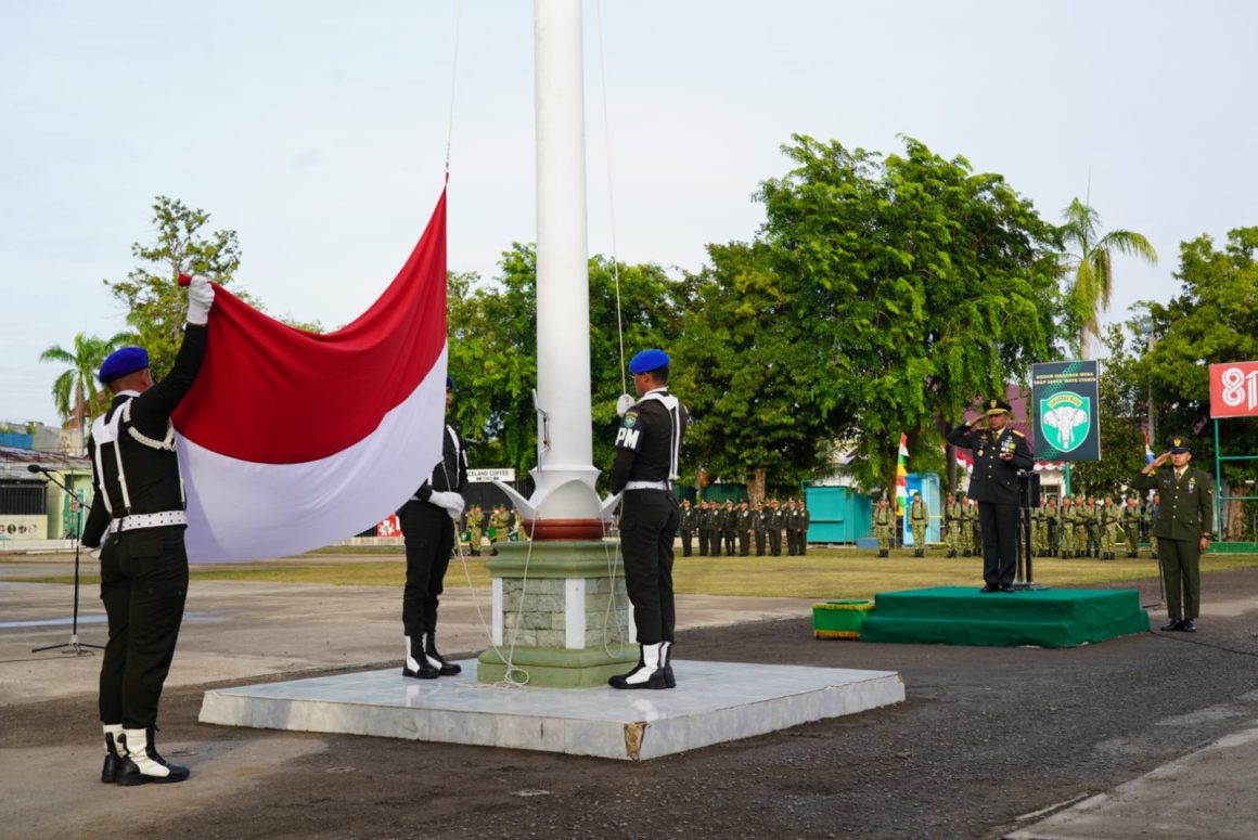 WhatsApp Image 2026-08-17 at 16.49.35 Gagah Berpangkat Brigjen, Danrem Lilawangsa Ali Imran Pimpin Upacara HUT ke-81 RI di Lhokseumawe