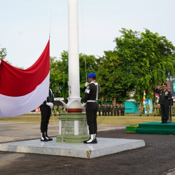 Gagah Berpangkat Brigjen, Danrem Lilawangsa Ali Imran Pimpin Upacara HUT ke-81 RI di Lhokseumawe