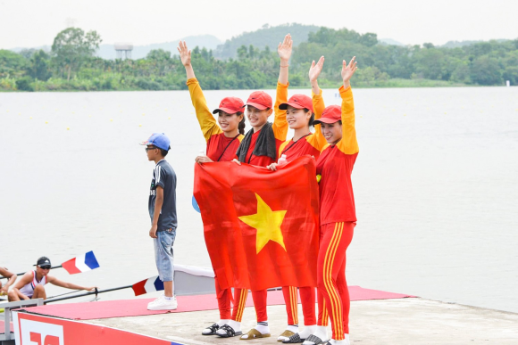 Tim Dayung Putri Vietnam Raih Medali Perunggu di ASIAD 20