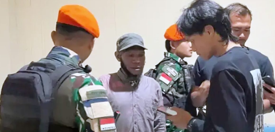 Pimpinan KKB Abdon Kisamdu Tak Berkutik Saat Ditangkap TNI