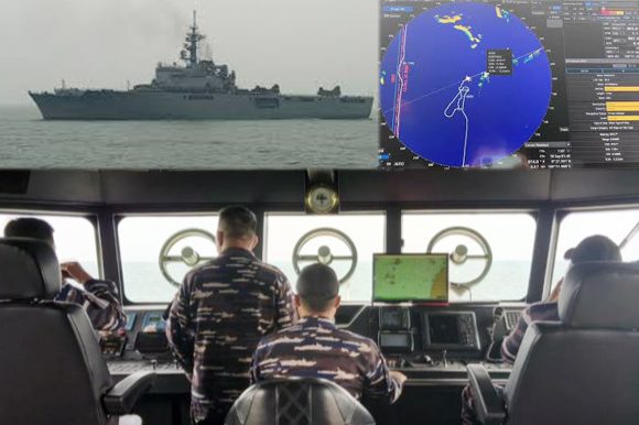 Armada TNI AL Terobos Zona Krakatau Cari Wartawan Hilang