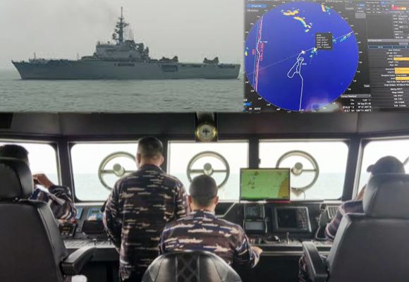 Armada TNI AL Terobos Zona Krakatau Cari Wartawan Hilang