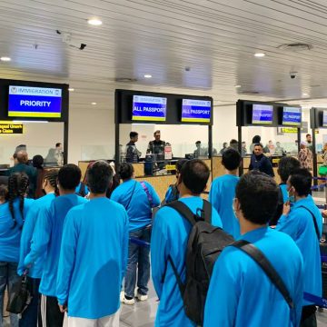 _DSC8076 82 WNI Tahanan Imigrasi Malaysia Tiba di Tanah Air