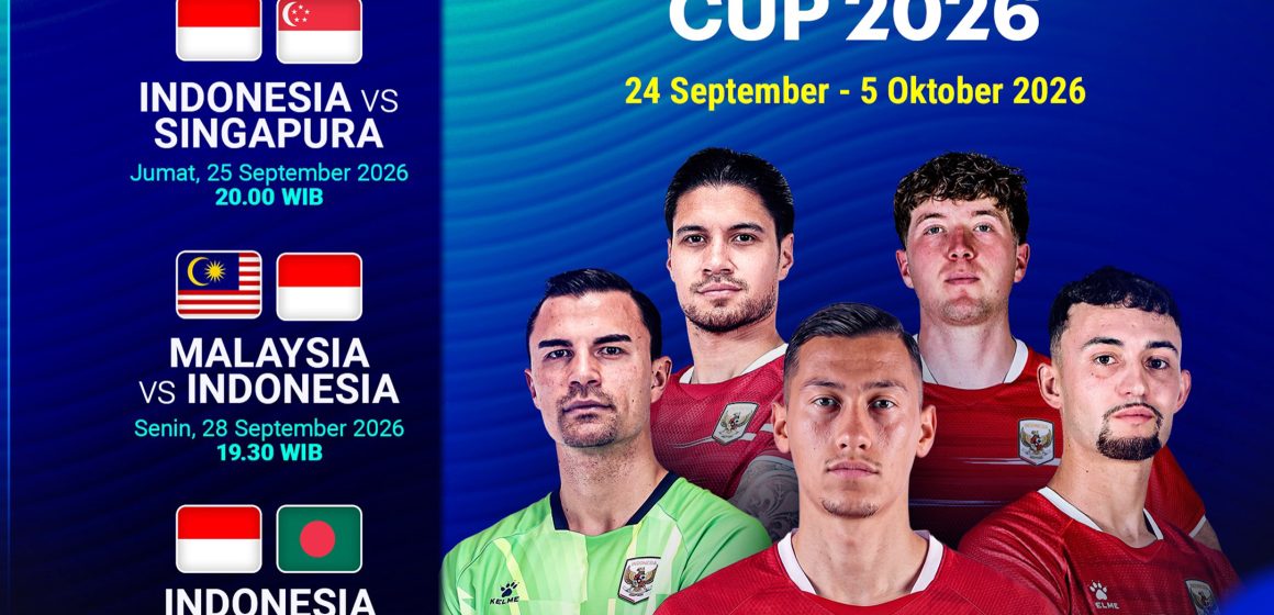 Jadwal Timnas Garuda Indonesia di FIFA ASEAN Cup 2026