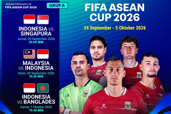 Jadwal Timnas Garuda Indonesia di FIFA ASEAN Cup 2026