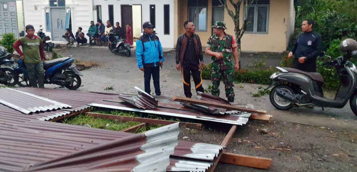 Sembilan Rumah Warga Gayo Rusak Diterjang Puting Beliung