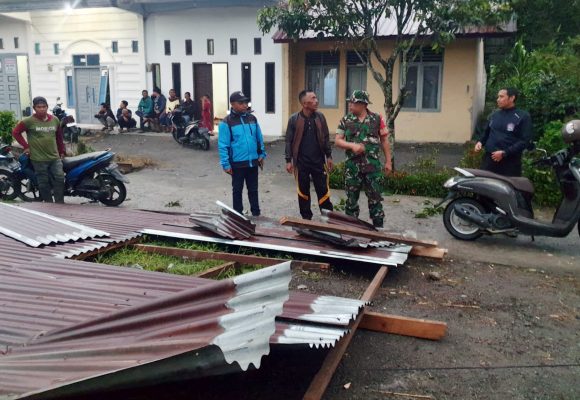 Sembilan Rumah Warga Gayo Rusak Diterjang Puting Beliung