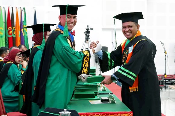 _DSC8105 Unimal Wisuda 1.247 Sarjana, Brigjen TNI Ali Imran Raih Gelar Magister