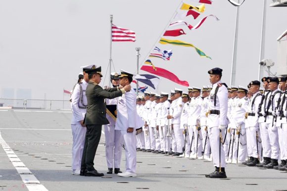 TNI AL Makin Garang, KRI Sriwijaya-100 Resmi Beroperasi