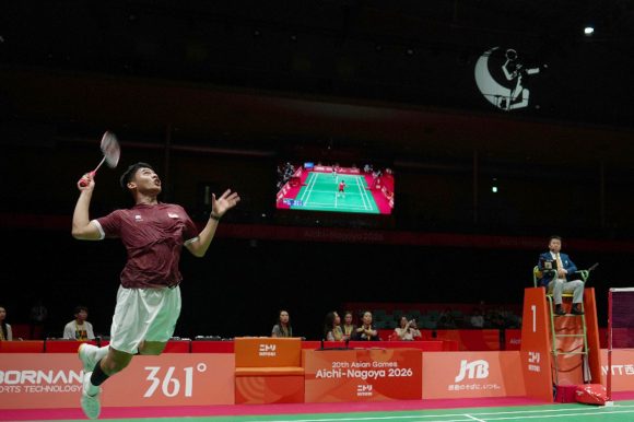 Pebulu Tangkis Putra Indonesia Sabet Emas Asian Games 2026