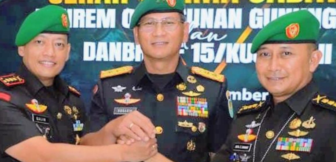 Pangdam Siliwangi Pimpin Sertijab Danrem dan Danbrigif