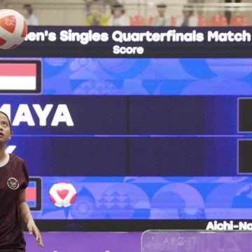 Teqball Indonesia Emas Sumaya Melaju ke Semifinal Teqball Asian Games 2026