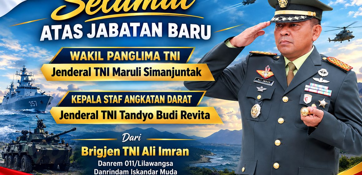 BRIGJEN ALI IMRAN 2000 1 Brigjen Ali Imran Ucapkan Selamat kepada Wakil Panglima TNI dan Kasad Baru