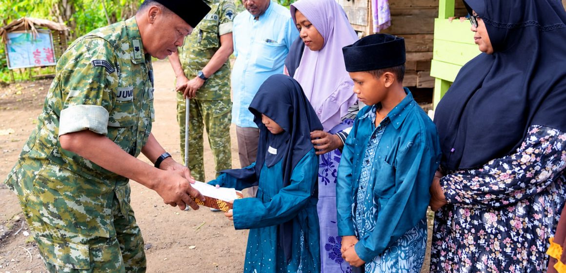 Korem Lilawangsa Peduli Pendidikan dan Hak Identitas Anak Panti di Aceh