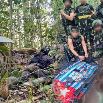 Satgas Marinir Lumpuhkan Pimpinan Kelompok Bersenjata OPM