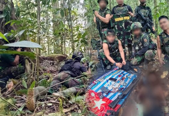 _DSC8150 Satgas Marinir Lumpuhkan Pimpinan Kelompok Bersenjata OPM
