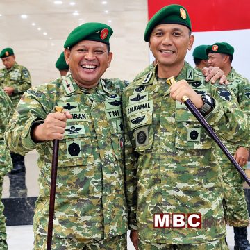 MBCIndonesia.com Brigjen Ali Imran Serahkan Tongkat Komando Danrem 011 Lilawangsa kepada Kolonel Mustafa Kamal