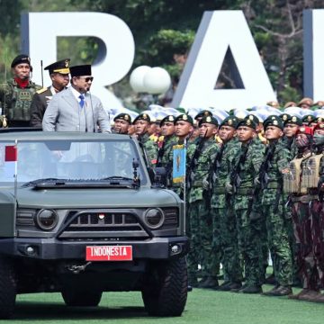 Presiden Prabowo Irup HUT 81 TNI Prabowo: TNI Harus Siap Hadapi Ancaman yang Makin Kompleks