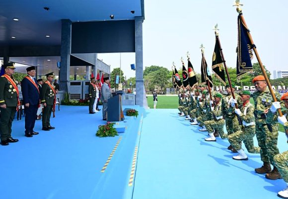 Presiden Resmikan 204 Satuan HUT ke-81 TNI, Prabowo Resmikan 204 Satuan Baru TNI