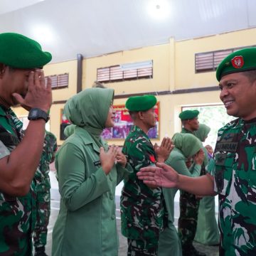 Brigjen Ali Imran Pimpin Korps Raport Kenaikan Pangkat Prajurit