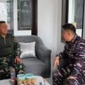 Dandim Aceh Utara Terima Kunjungan Danlanal Kolonel Faisal