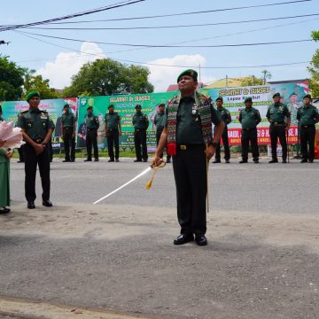 Momen Haru Brigjen Ali Imran Pamit ke Prajurit Korem Lilawangsa